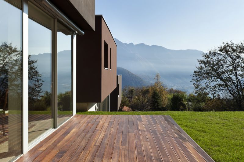 Modern Wooden Deck